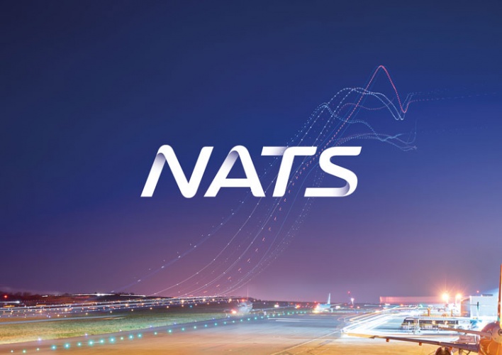 英國國家航空交通服務(NATS)視覺識別系統vis設計， 字母logo設計
